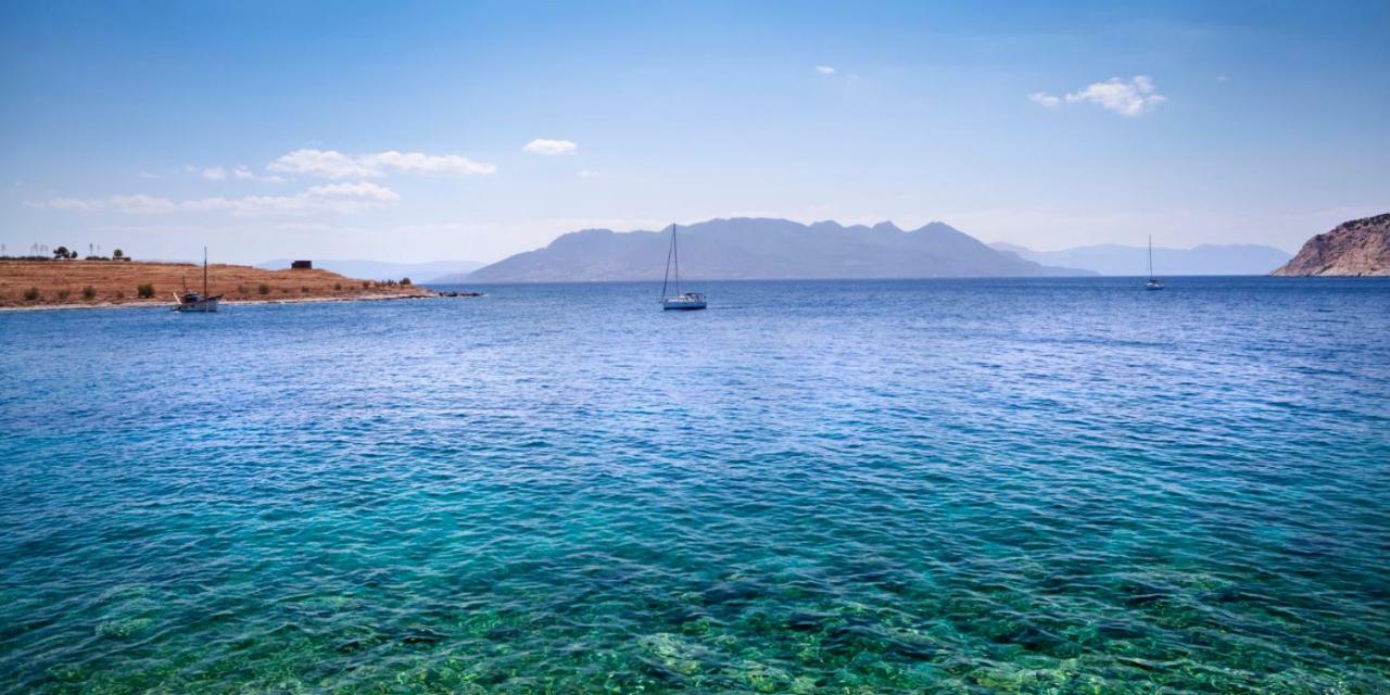 The Roof - Flat Sea View In Aegina Town Leilighet Eksteriør bilde